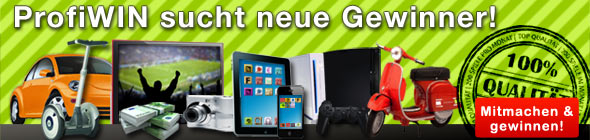 ProfiWIN sucht neue Gewinner!