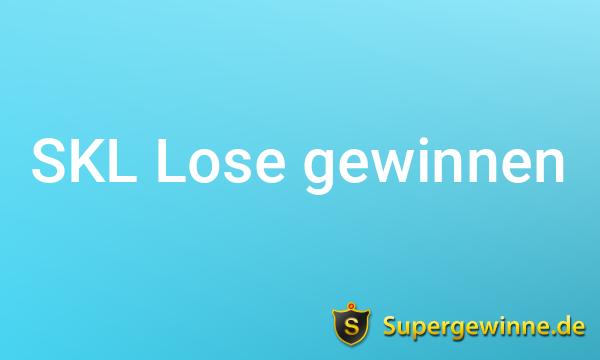 SKL Lose gewinnen